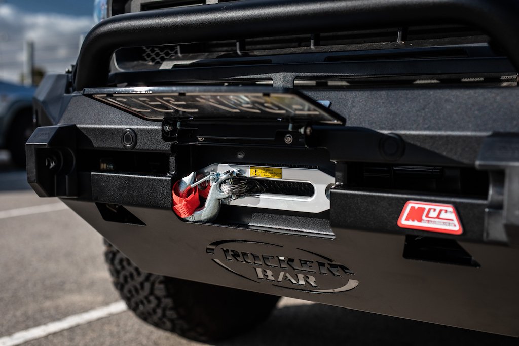 10225 Raptor Loop Ford Raptor- MCC078-01SQ Rocker Bar Low Loop with Square LED lights